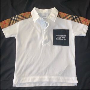 Toddler Boy Burberry Top